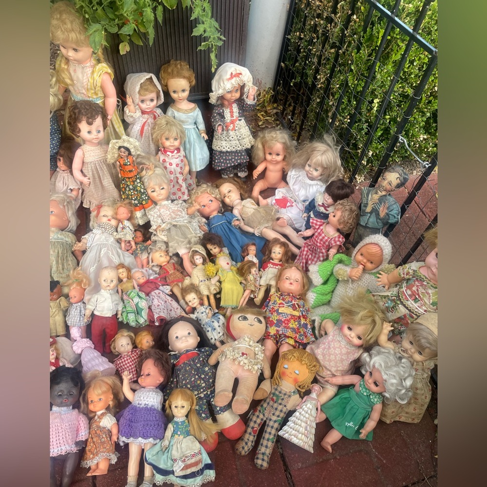 CREEPY & VINTAGE DOLL LOTS - Picture 6 of 6